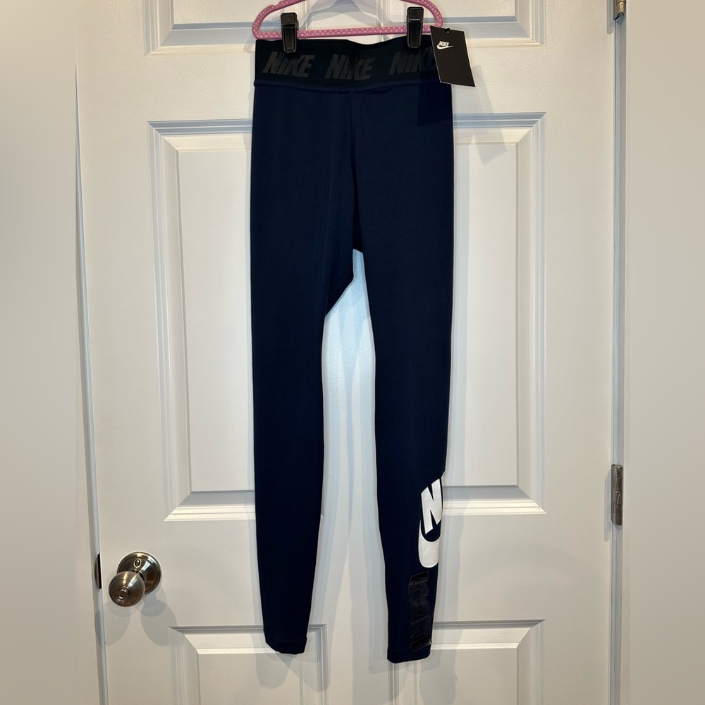 Nike Leggings Navy Blue Size Xsmall NWT
